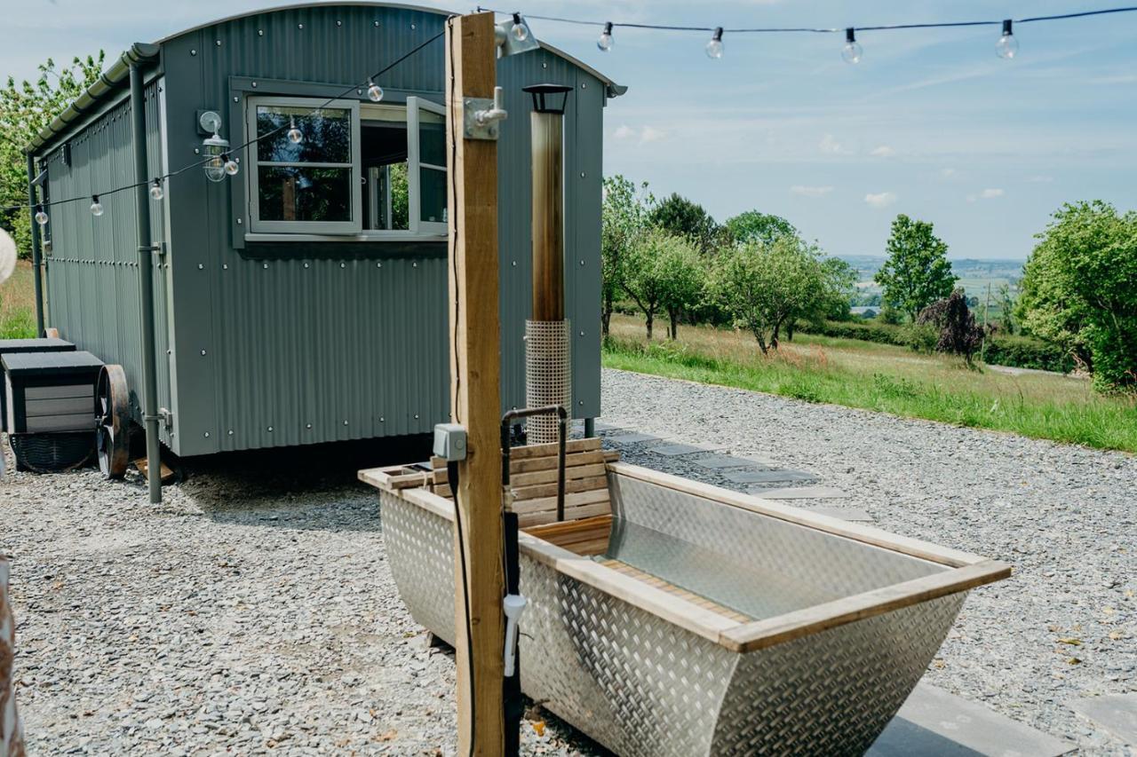 Blatchford Briar - Award Winning Private Shephards Huts With Their Own Secluded Hot Tubs Milton Abbot Kültér fotó