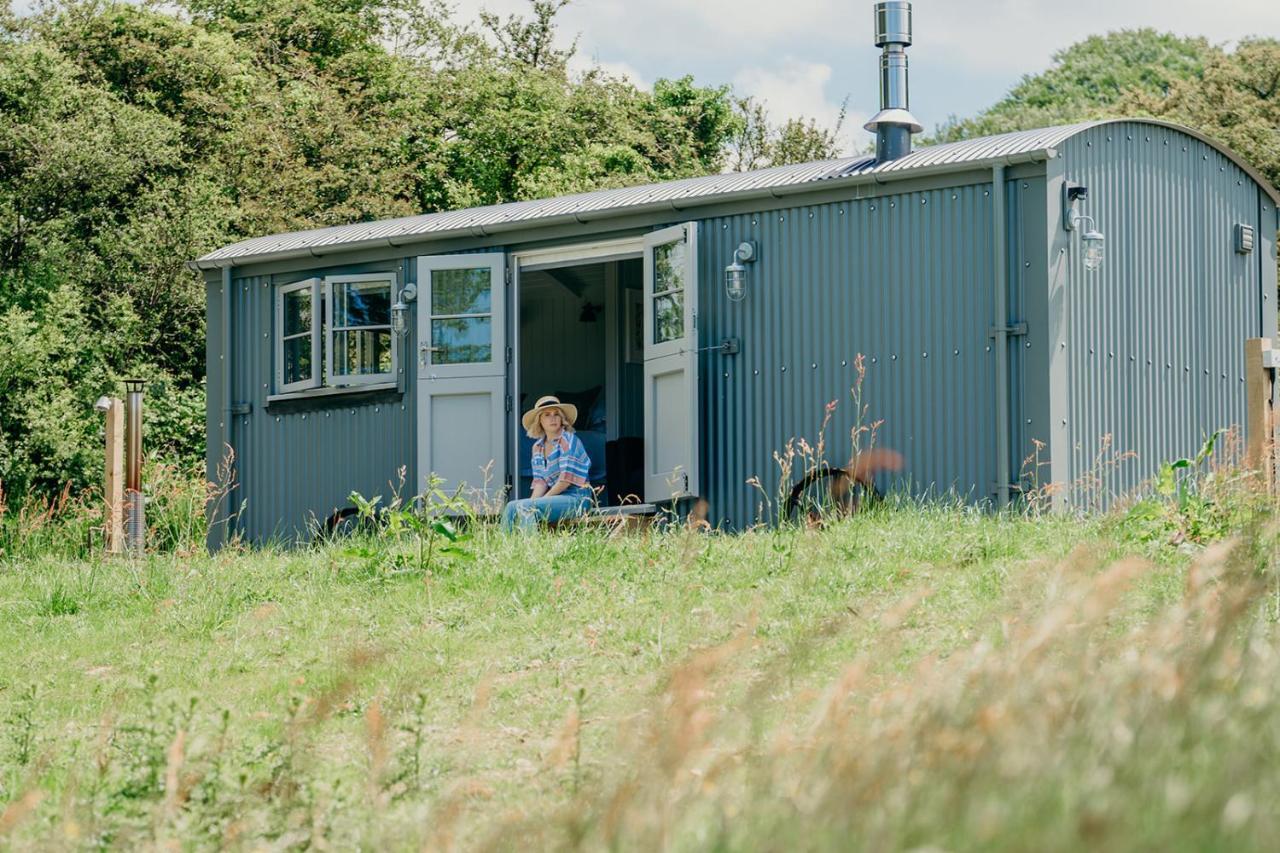 Blatchford Briar - Award Winning Private Shephards Huts With Their Own Secluded Hot Tubs Milton Abbot Kültér fotó