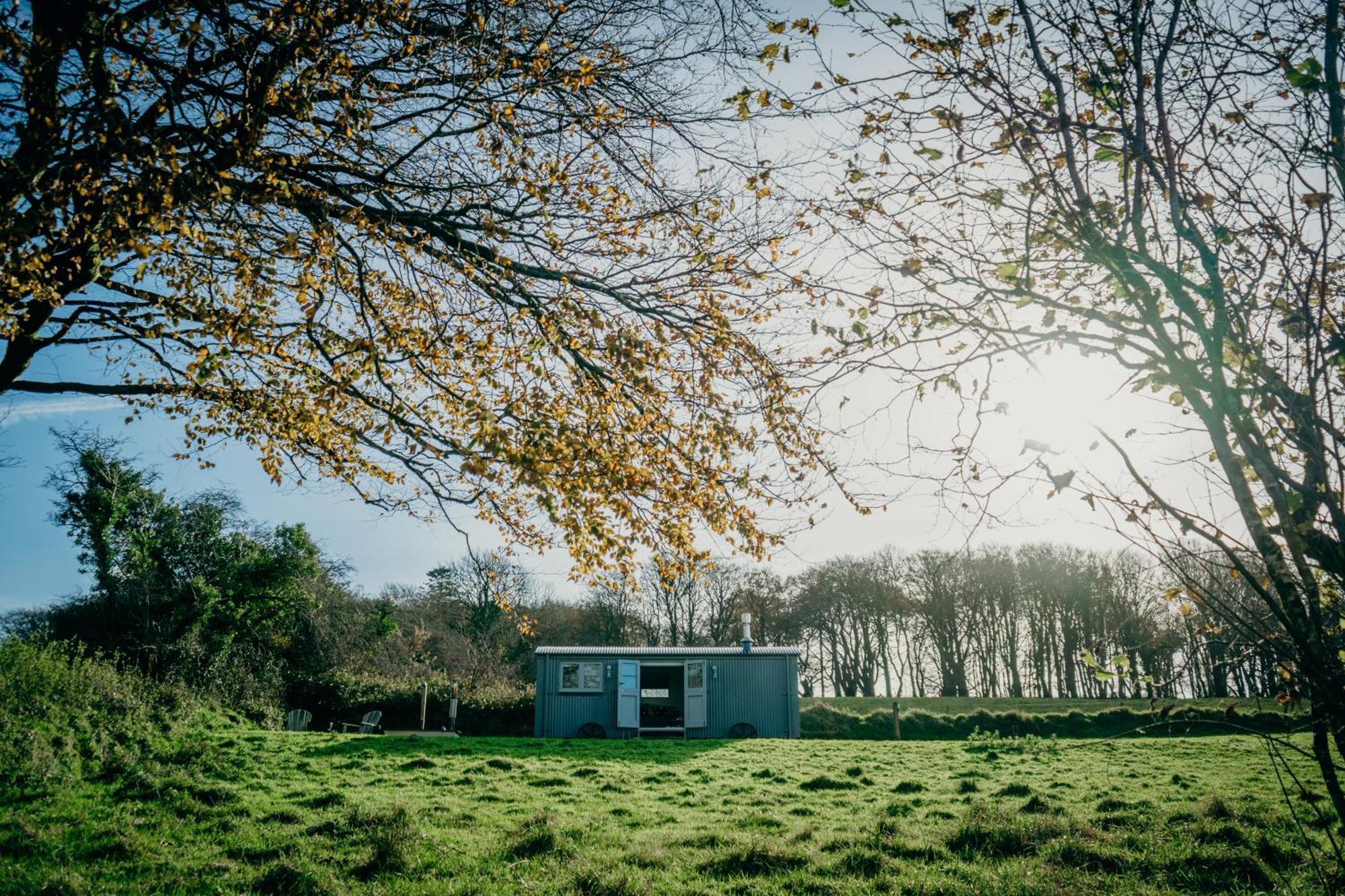 Blatchford Briar - Award Winning Private Shephards Huts With Their Own Secluded Hot Tubs Milton Abbot Kültér fotó